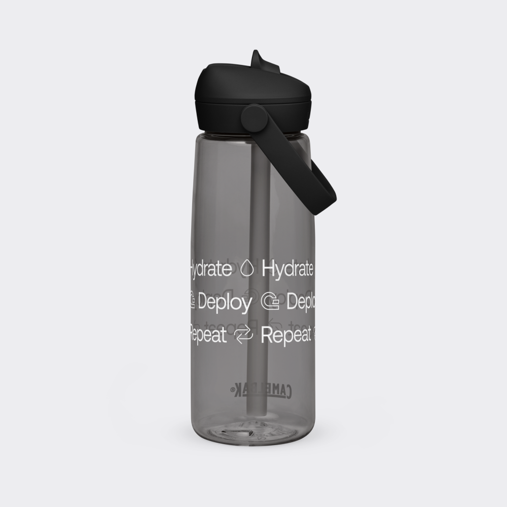 Flip Straw Water Bottle