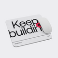 Build Mouse Pad - White