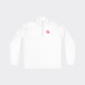 Runtime Quarter-Zip Pullover - White