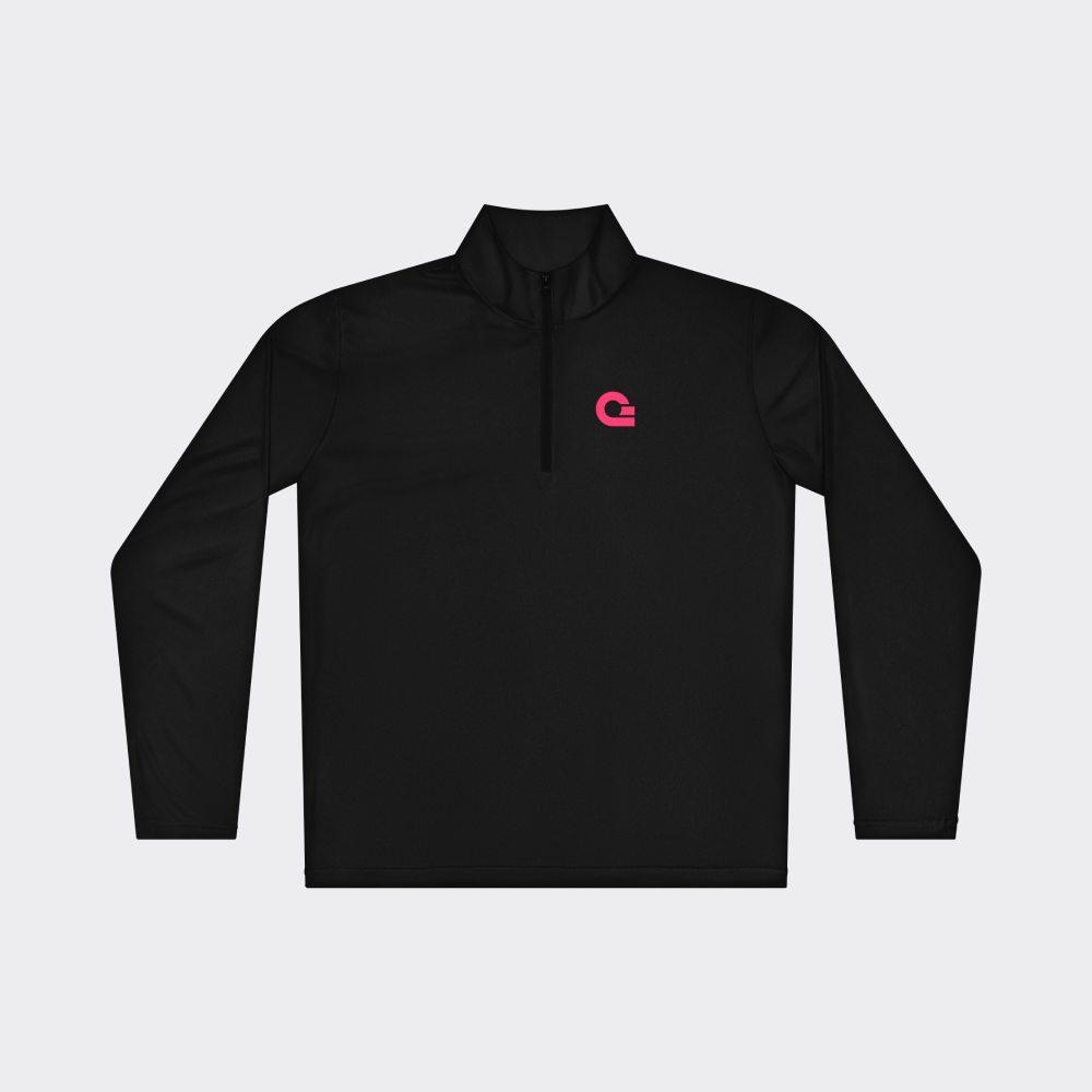 Runtime Quarter-Zip Pullover - Black