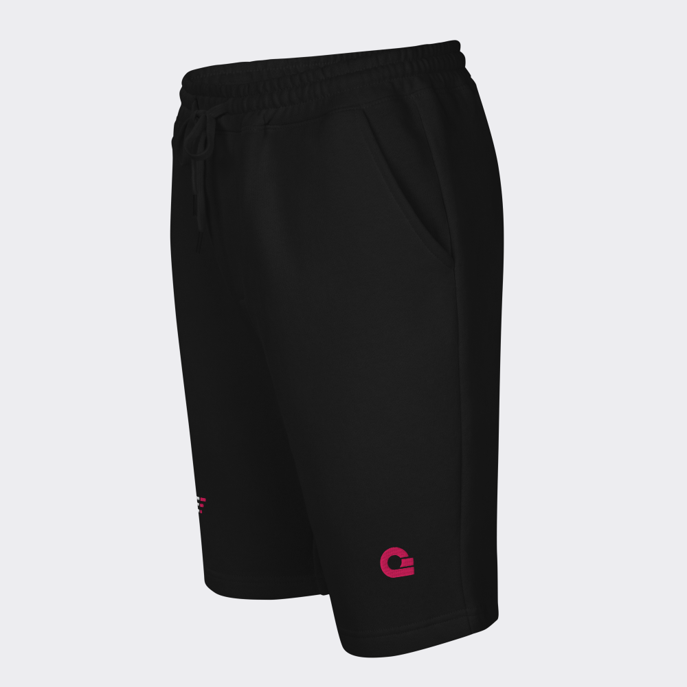 Runtime Men's Fleece Shorts - Black
