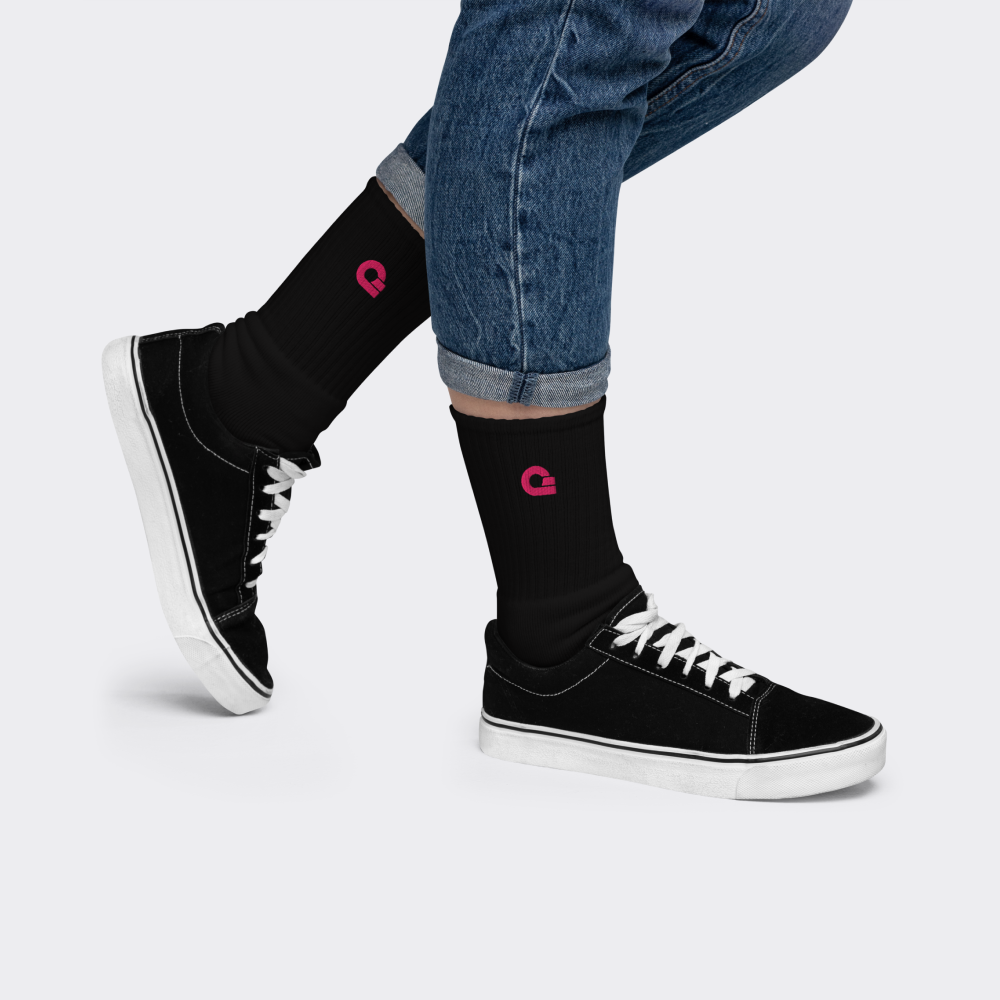 Legacy Embroidered Socks