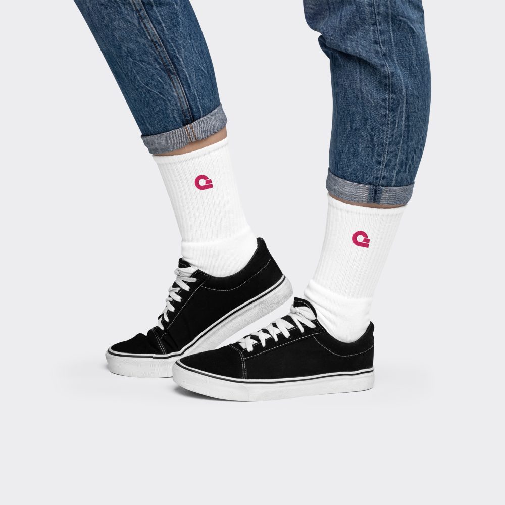 Legacy Embroidered Socks