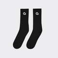 Dark Mode Embroidered Socks