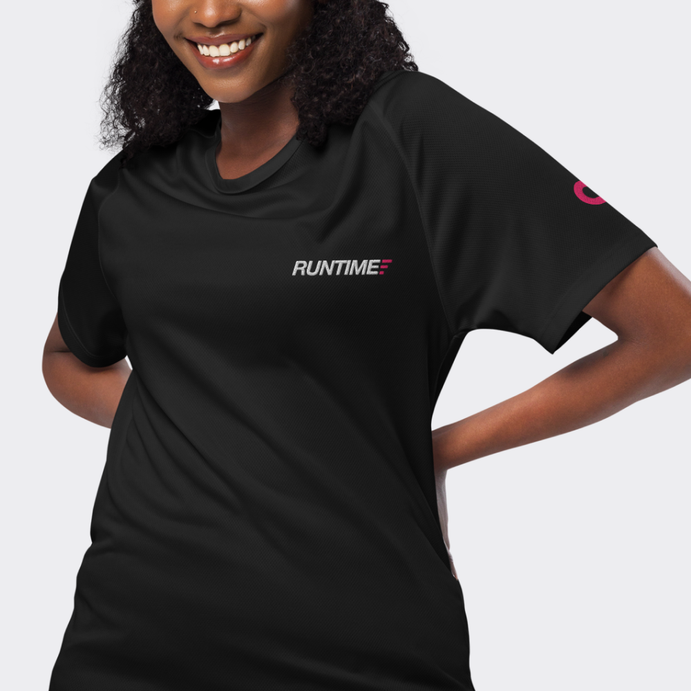 Runtime Unisex Sports Jersey - Back