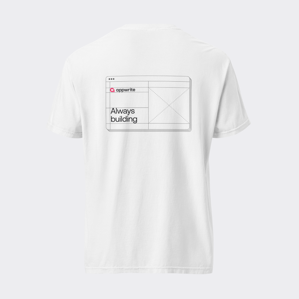 Build Unisex Heavyweight T-Shirt - White