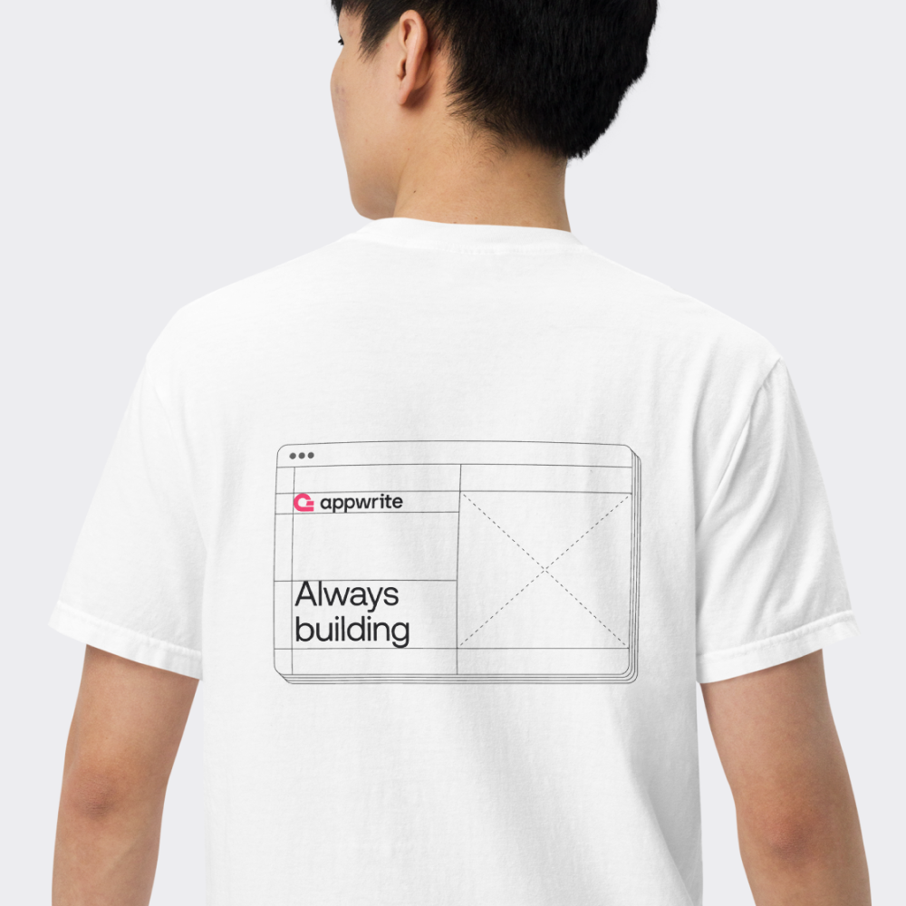 Build Unisex Heavyweight T-Shirt - White