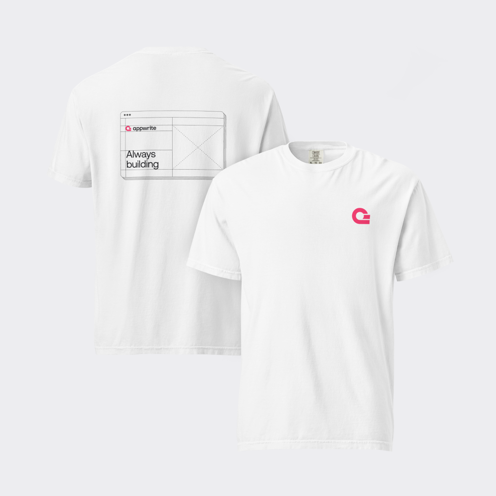 Build Unisex Heavyweight T-Shirt - White