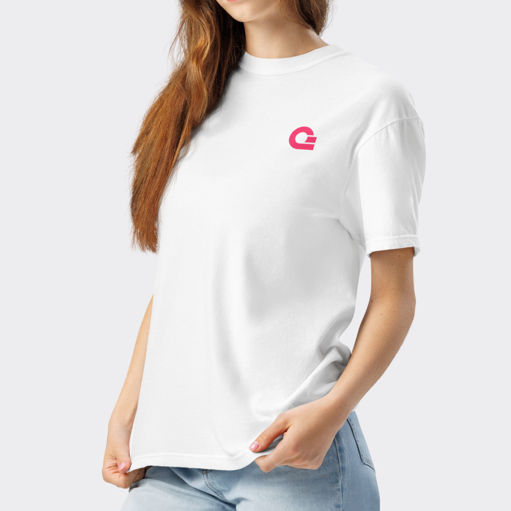 Build Unisex Heavyweight T-Shirt - White