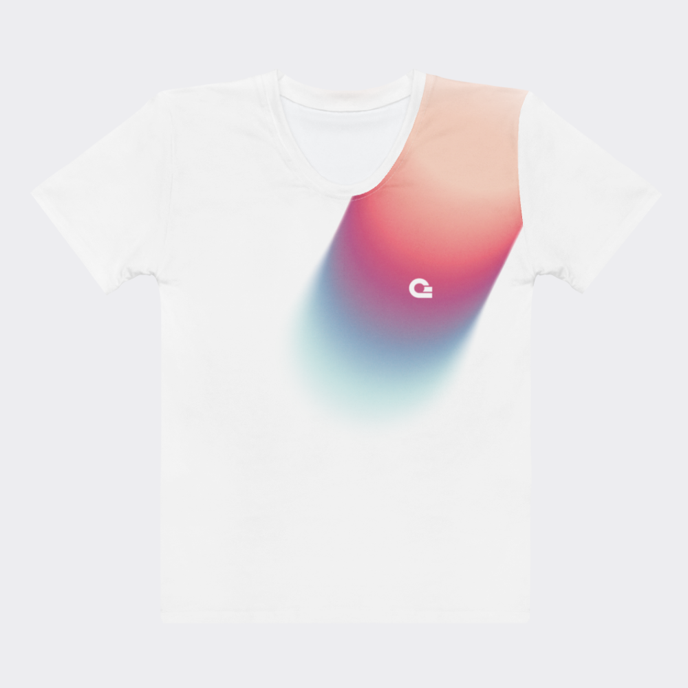 Gradient Women's Cotton T-Shirt