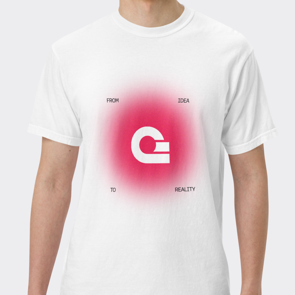 Gradient Unisex T-Shirt - From Idea to Reality