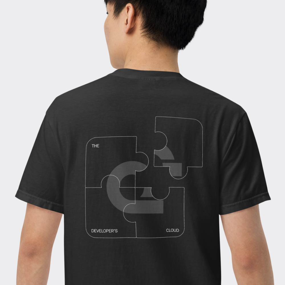 Dark Mode Unisex Puzzle T-Shirt