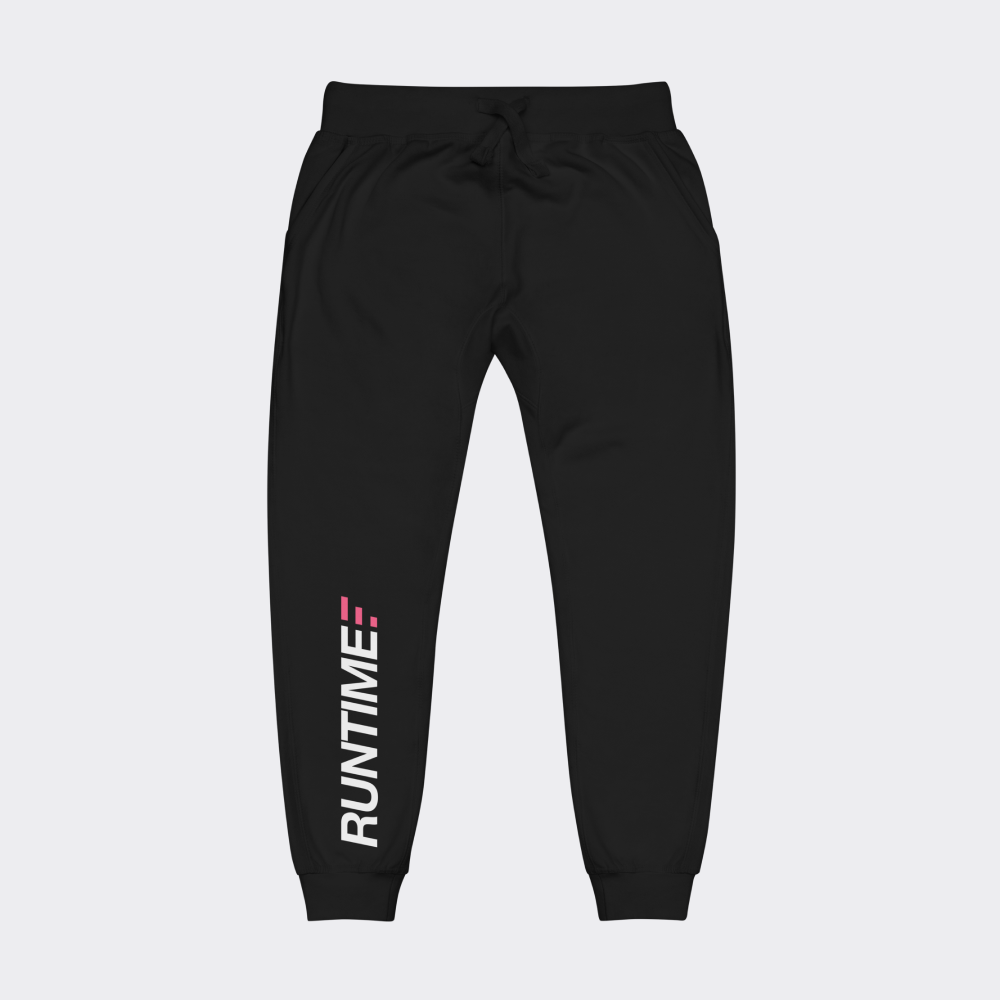 Runtime Unisex Fleece Sweatpants